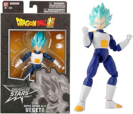 16 cm Dragon Ball Super Saiyan Blue Vegeta Poz Verilebilir Figür, Dragon Stars Serisi