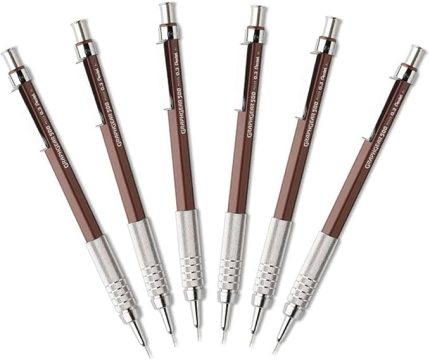 Graphgear Teknik Çizim ve Yazı İçin Mekanik Kurşun Kalem, 0.3 mm, Kahverengi, Orijinal Kutusunda