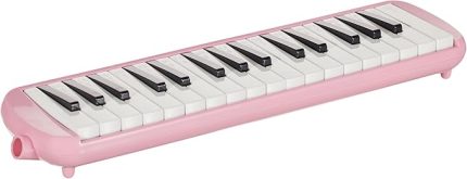 ML-32PK Pembe Melodika Seti 32 Tuşlu METOD HEDİYE (Tuşlarda Nota Yazmaktadır)