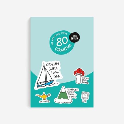 Color Hisli Şeyler 12 * 17 8 Yp. Sticker Albümü