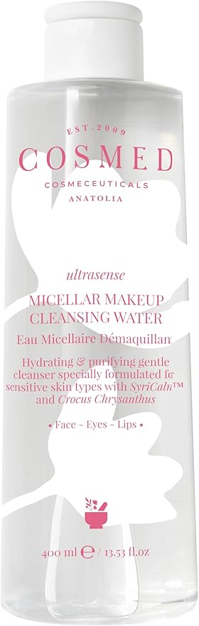 Hassas Ciltler için Makyaj Temizleyici Micellar Su 400 ml