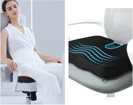 Oturma Minderi Visko Cocix Elastik Minder Basur Hemoroid Minderi Oturma Simidi Yastığı Dik Duruş Minderi