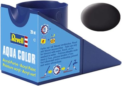 - Su Bazlı Maket Boyası Katran Siyahı Mat 18 Ml (36106)