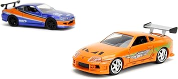 Fast & Furious Legacy Series 2001 Nissan Silvia S15 & Toyota Supra 1:32 - Görsel 3