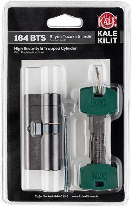 Kale 164 Bts Bilyalı Tuzaklı Silindir Emniyet Kartlı