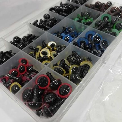 Kilitli Göz Seti Renkli (150 Çift) - Kutu Hediyeli