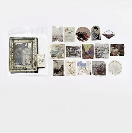 Pul Temalı 45 Adet Sticker Seti • Bullet Journal