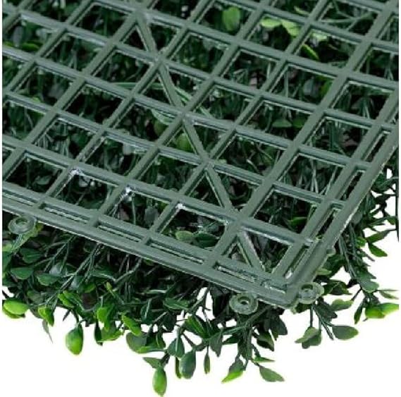 Çiçek Yapay Çiçek Duvar Kaplama Panel Şimşir Tabaka 40x60 cm Yeşil Dikey bahçe - Görsel 2
