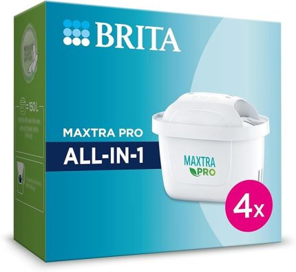 Maxtra Pro All-In-1 Su Arıtma Filtresi, 4’lü