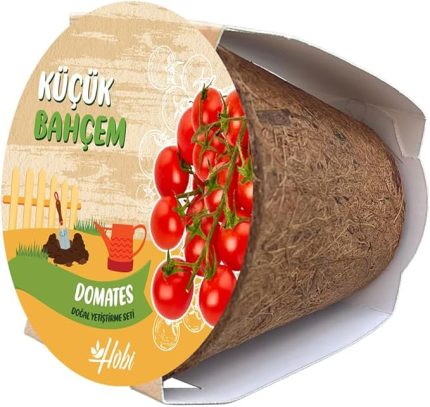 Bahçem Çeri Domates Tohumu Yetiştirme Seti