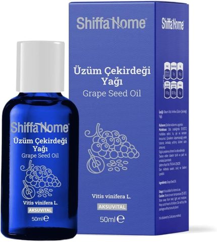 Home Üzüm Çekirdeği Yağı 50 Ml | Soğuk Sıkım Bitkisel Yağ | Cilt Bakımı, Saç ve Dudak Nemlendirme, Antioksidan Desteği, Proantosiyanidin ve E Vitamini Kaynağı