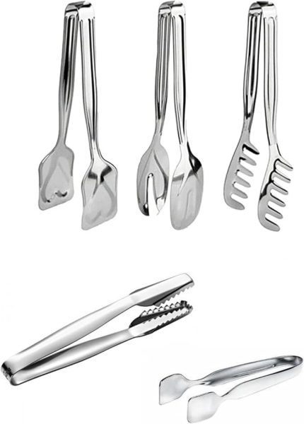Home 5 Parça Maşa Set,Makarna,Salata,Şeker,Buz Maşası
