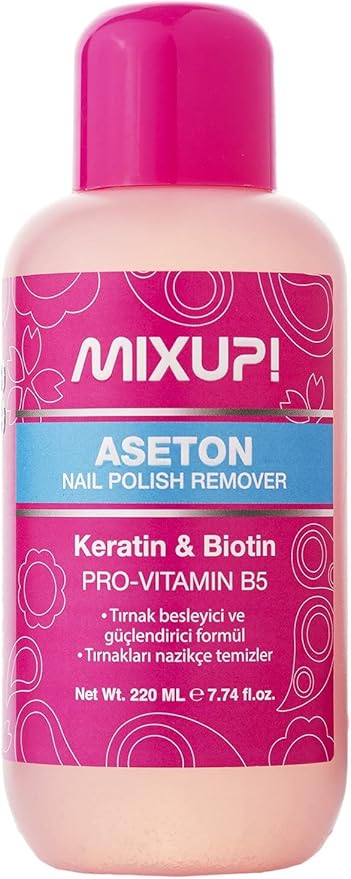 Keratin & Biotin İçeren grüçlendirici ASeton 220 ML