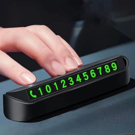 Pratik Fosforlu Telefon Numarası Yamzak İçin Araç İçi Oto Numaratör Numaralık