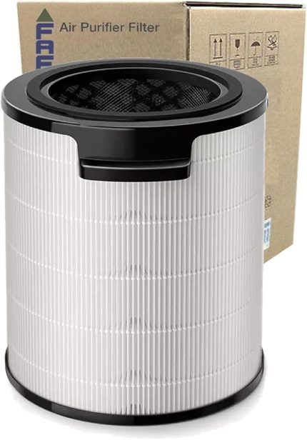 Fresh Air Filter True Cam True Hepa Nano Protech Filtre, Philips FYM860/30 Nanoprotect Filtre ile uyumlu, Philips AMF870 F ve AMF765 hava temizleyici filtre ile uyumlu 8000 serisi filtresi