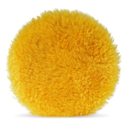 Yünü Polisaj Keçesi/Pedi Lite-Ağır Çizik Giderici-150mm-Kuzu Postu Araç Pasta Cila Keçesi