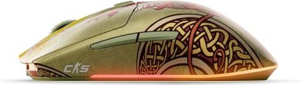 CS2 Dragon Lore Counter-Strike Wireless Gaming Mouse - 2.4GHz & Bluetooth — 18.000 DPI TrueMove Air Optik Sensör
