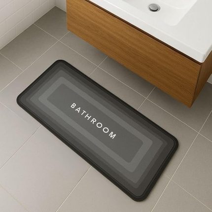 Süper Su Emici Kaymaz Tabanlı Uzun Paspas 40 * 120 cm