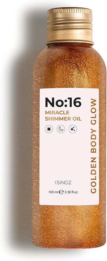 No:16 Mucizevi Işıltılı Saç Ve Vücut Bakım Yağı 100 Ml - Parıltılı Nemlendirici Bakım