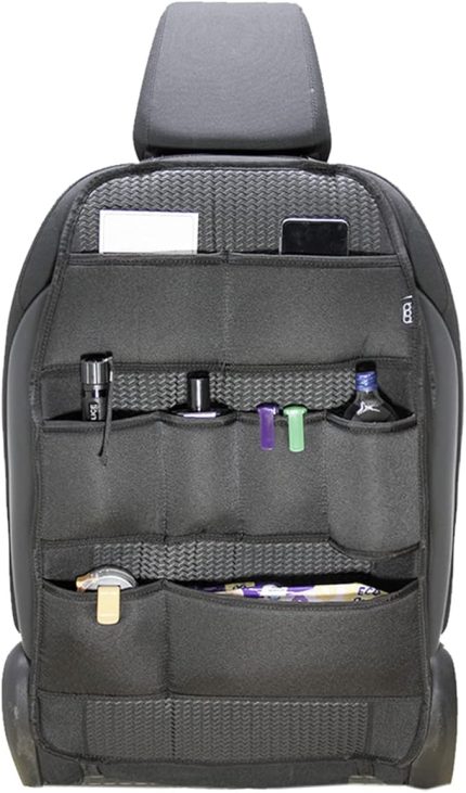 Eva Serisi Koltuk Arkası Düzenleyici Araç içi Organizer (Füme)