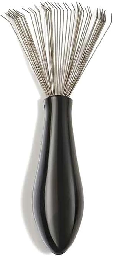 İnce Tel Uçlu Fırça Tarak ve Fırça Temizleyici Alet, Saç Temizleme için Pratik Çözüm