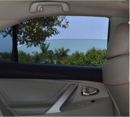 2 Adet Oto Perde Araç Yan Cam Güneşlik Arka Koltuk Güneş Koruyucu 2 Adet