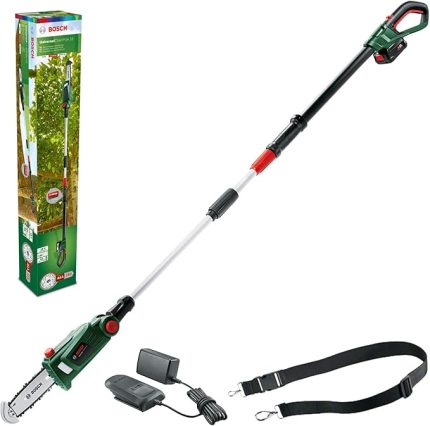 Home And Garden Pil Elektrikli Budama Makinesi Universalchainpole 18 (Pil, Şarj Cihazı, Karton, 18 Volt System, 2,5 Ah)