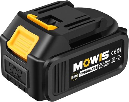 Akülü darbeli matkap için 21 V 4,0 Ah lityum iyon akü yedek paketi