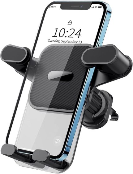 Araç/Otomobil içi Telefon Tutucu Yeni Nesil Kalorifer Peteği/Havalandırma Mazgalları/Klima Boşluğuna Uygun Telefon Tutucu Yeni Şık Tasarım İphone 11-16 Pro Max Uygun Tutucu S24-s25 Uygun Tutucu