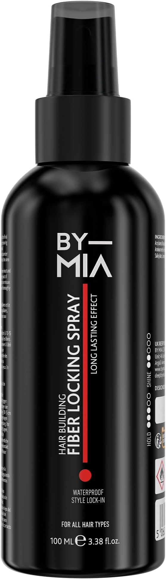 MIA Fiber Saç Sabitleme Spreyi 100ml | Saçı Yapılandırır | Uzun Süreli Etki Sağlar | Suya Dayanıklı | Ultra Tutuş