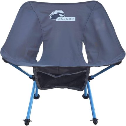 Badger Mimir Katlanır Pratik Kamp Sandalyesi, Dayanıklı Kamp Ekipmanları, Kamp Aksesuarları, Açık Hava Sporları,Yürüyüş, Doğa Sporları