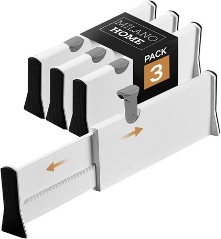 Çekmece Düzenleyici ve Ayırıcı, Teleskopik Çekmece Düzenleyici, Çekmece Organizeri, Makyaj Masası Organizeri, Çekmece İçi Bölücü