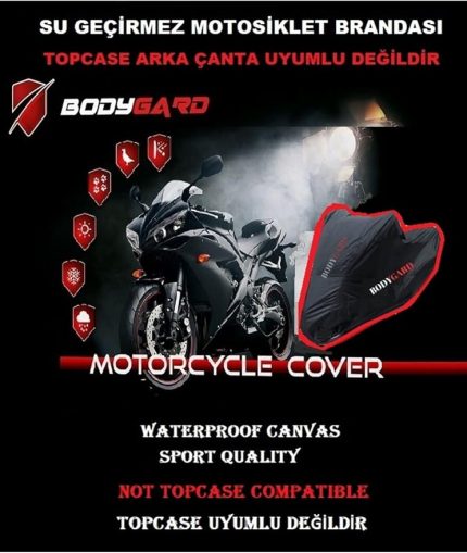 Lambretta V200 Special Motosiklet Brandası,branda,örtü-siyah