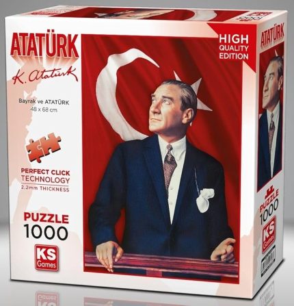 Games 1000 Parça Atatürk Ve Türk Bayrağı