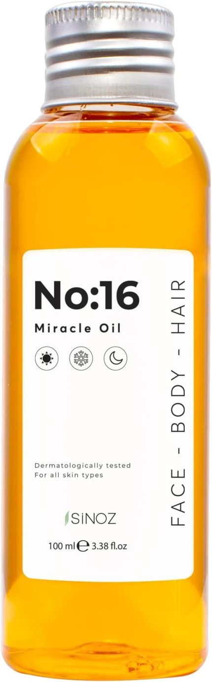 No:16 Nemlendirici Besleyici Yenileyici Işıltı Verici Mucizevi Onarıcı Bakım Yağı 100 ml