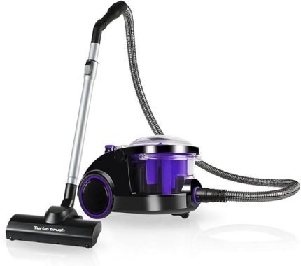 Bora ET11133 Su Filtreli Süpürge, 850W, HEPA 13 Filtre, Siyah-Mor