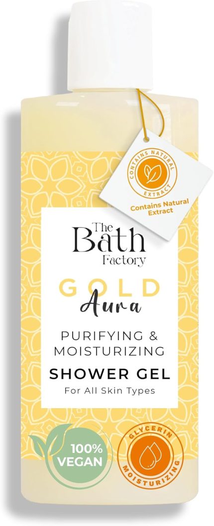Bath Factory Gold Aura Nemlendirici Ve Besleyici Mistik Kokulu Duş Jeli 400 ml