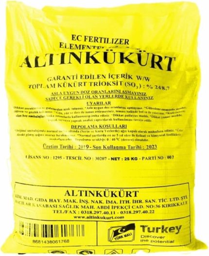 Toz Kükürt 5kg