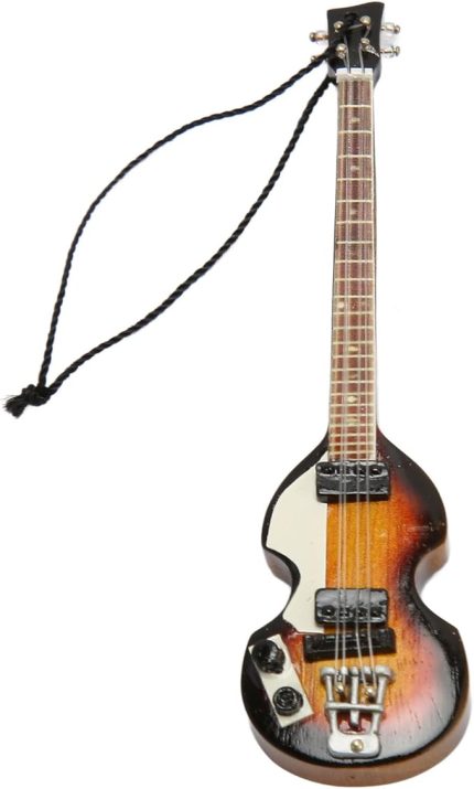 Ahşap Gitar Süs Minyatür Elektro Gitar Modeli Hediyeler Için Nefis canlı Ince Detay Simülasyonu (13)