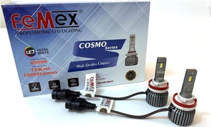 Cosmo H9 Şimşek Etkili Led Xenon 72W 15.000 Lumen