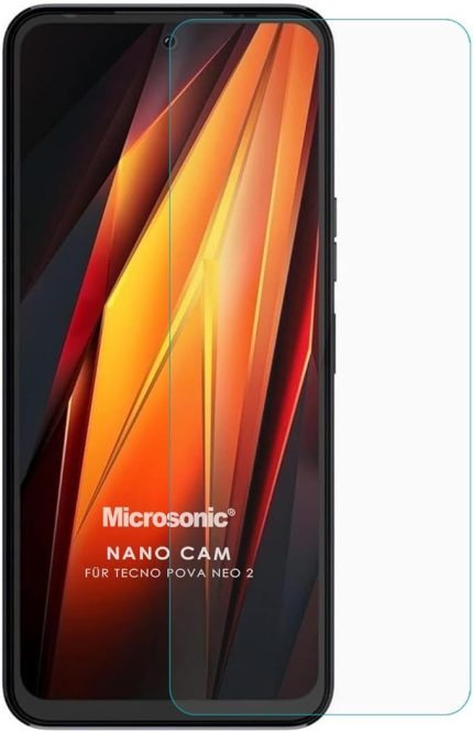 TECNO Pova Neo 2 Nano Glass Cam Ekran Koruyucu [Pova Neo 2 ile Uyumlu Ekran Koruyucu - Şeffaf]