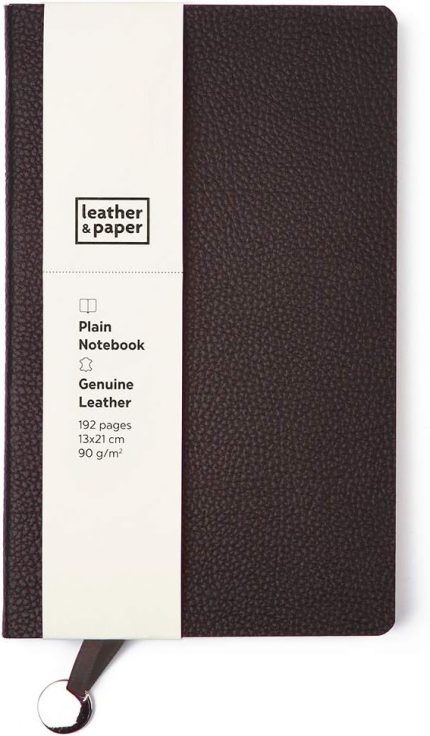 & Paper LP1037 Defter, Kahverengi, Çizgisiz
