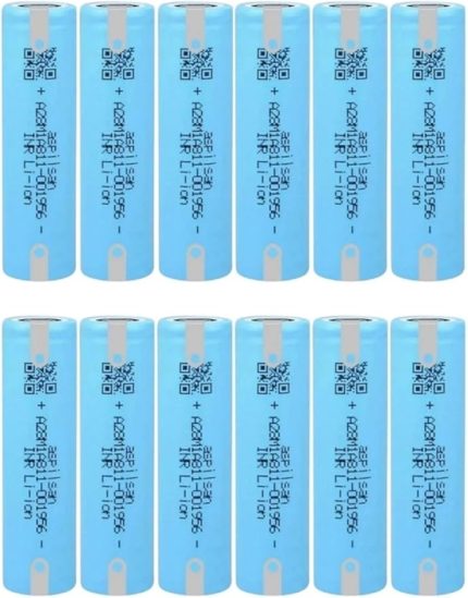 Aspilsan A28 Başlıksız Puntalı 3.7V 2900Mah 25A Discharge Şarjlı Li-İon Pil 12 Adet Set