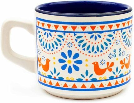 TASARIM Vintage Desen Sarmal Tasarımlı Venüs Kupa - Hediye Seramik Kupa