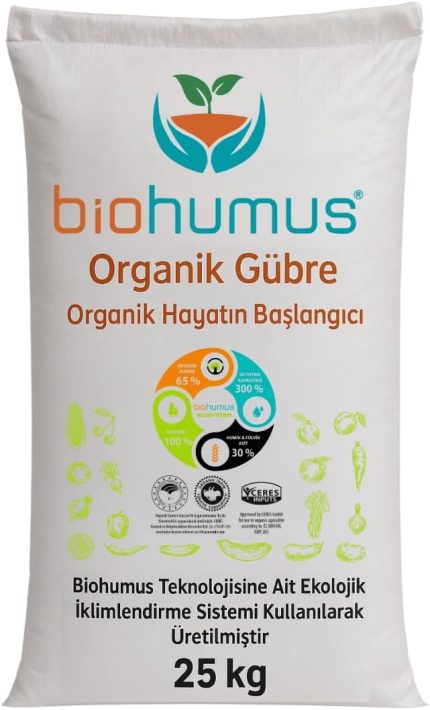 Organik Gübre Bitki Besin Gübresi 25 Kg TEKLİ