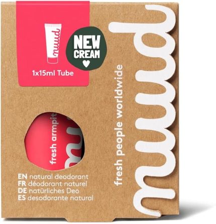 Starter Pack 15ml - 72 Saat Etkili, %100 Doğal & Vegan Parfümsüz Krem Deodorant