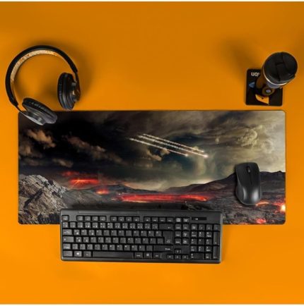 Fantastik Görsel Baskılı 70X30 Büyük Boy Mousepad - Mouse Pad - Fare Altlığı