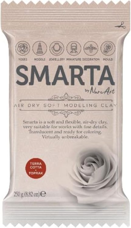 Hava ile kuruyan Yumuşak Model Hamuru 250gr BEYAZ 16