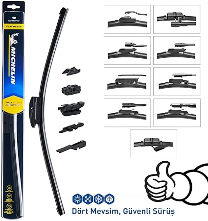 MULTIFIT™ MC33894 40CM 1 Adet Universal Muz Tipi Silecek - Görsel 4