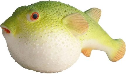 Deniz Hayvanı Oyuncağı Gerçekçi Kauçuk Top Balık Peri Bahçesi Aksesuarı Çocuk Eğitici Oyuncak